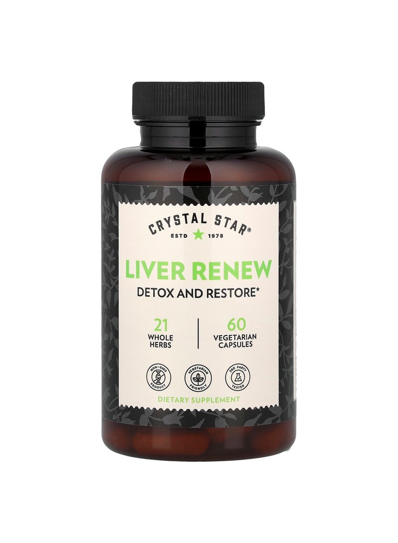 Liver Renew, 60 Vegetarian Capsules